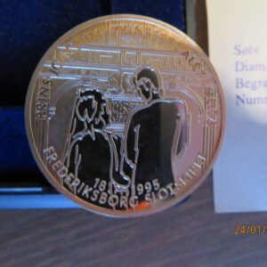 Prins Joachim Prinsesse alexandra brullup 1995 Sølv