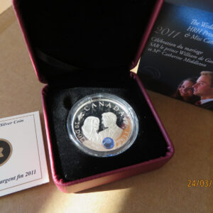 Royal Wedding 2011 Silver Coin