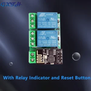 ESP8266 ESP-01 01S WIFI Relay Module DC5V Dual Channel