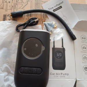 Oppladbar nødluft Air Pump For Car Portable Tyre Inflator