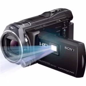 Sony Handycam med projektor innebygd