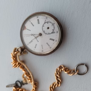 Galonne Chronometre sølv lommeur