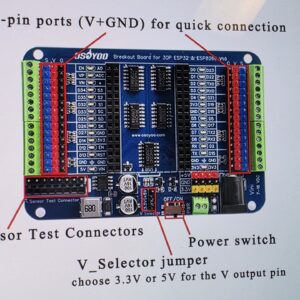 30-pin ESP-32 Breakout-board